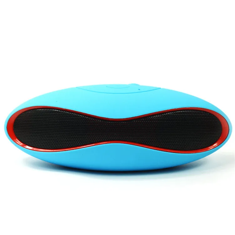 Mini X6 Portable Wireless Bluetooth Speakers Hifi Boombox Audio Music Player Subwoofer Rugby Ball Speaker for Phone Car