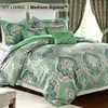 China Suppliers Cotton Printed Medallion Damask Carrington Turquoise Bed Sheet Bedding Set Bed Sheets