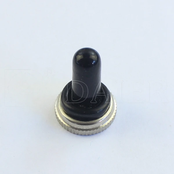 10Pcs 12mm Dia Toggle Switch Waterproof Rubber Cover Cap Waterproof Boot Cap TD