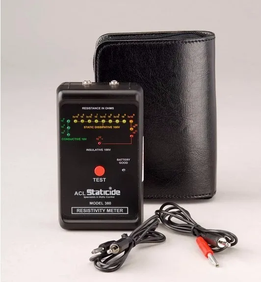 Esd Rubber Mat Test Equipment Electrostatic Field Meter,Digital Earth Surface Resistance Tester