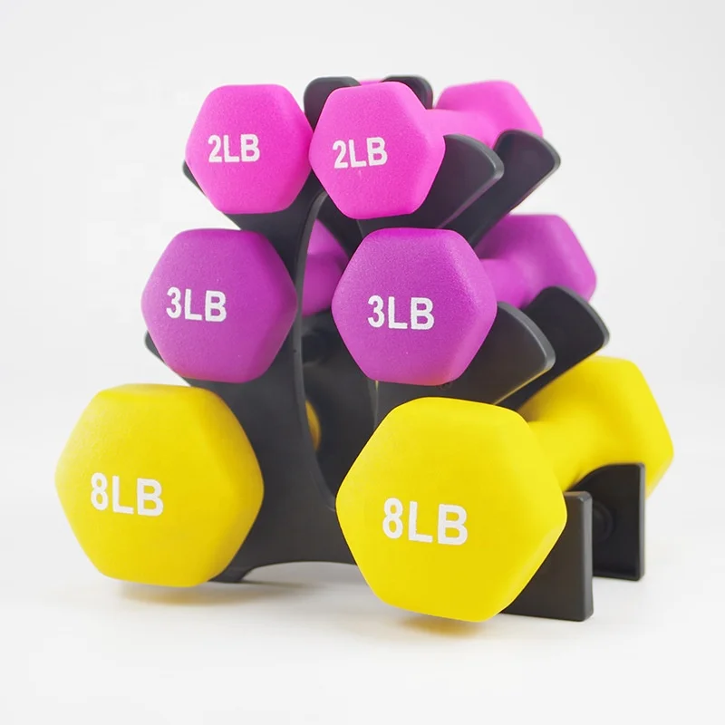 Fitness gear cheap neoprene dumbbell set