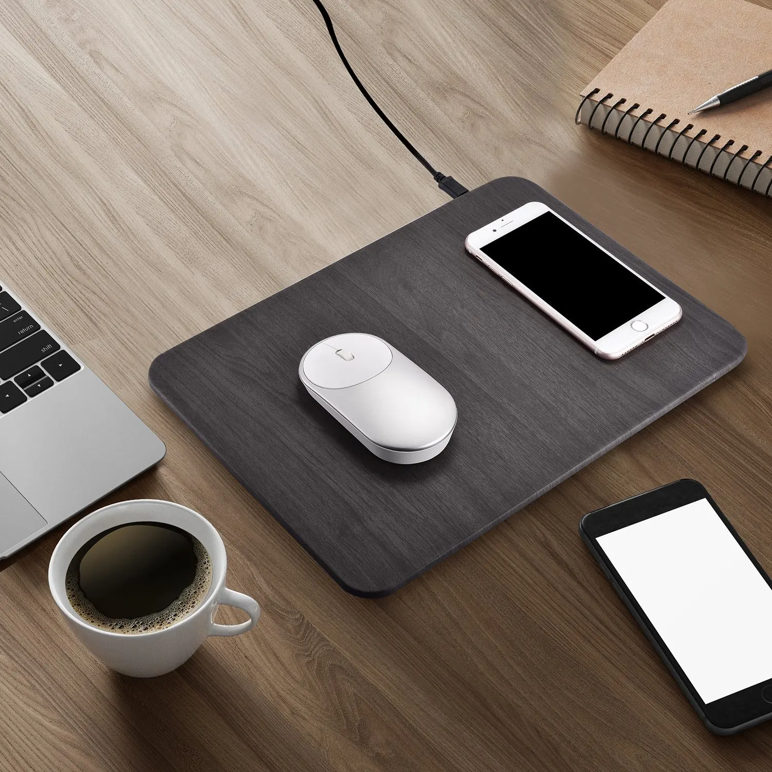 Foldable Mouse Pad Wireless Charger 10w Fast Charger Buy Mouse Pad