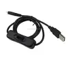 USB to Micro USB Power Cable with ON/OFF switch for board Easy to Start Reboot