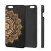 2019 Trending Spray Black PC Wood Mobile Phone Cases For iPhone 6