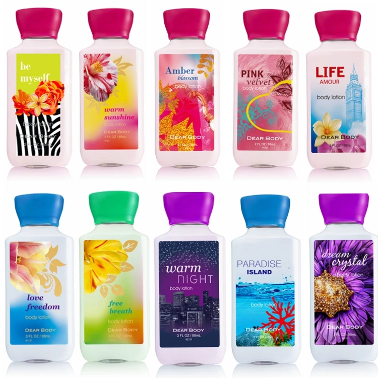 88ml Dear Body Brand Wholesale Body Wash Bottles Shower Gel For Hotel