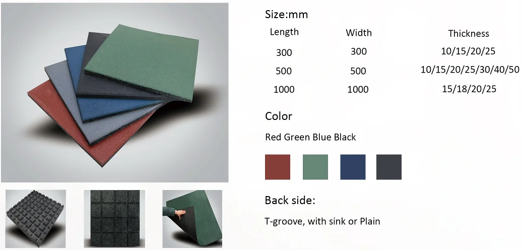 outdoor rubber playground