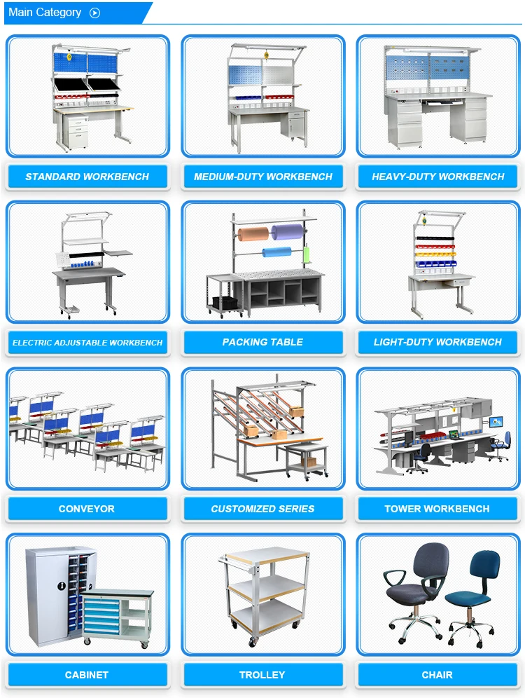 Tofoo Used Customized Can Industrial Woodworking Bench Wood