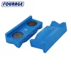 Nylon Multipurpose Vise Jaws Insert Use on Any Metal Vise / Vice Magnetic Reversible to Clamp Tools Flat or Round Products