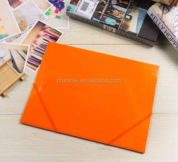 Paper Presentation Folder A4 Two Pockets Office Document Bag Customized Size 1pc/polybag 7