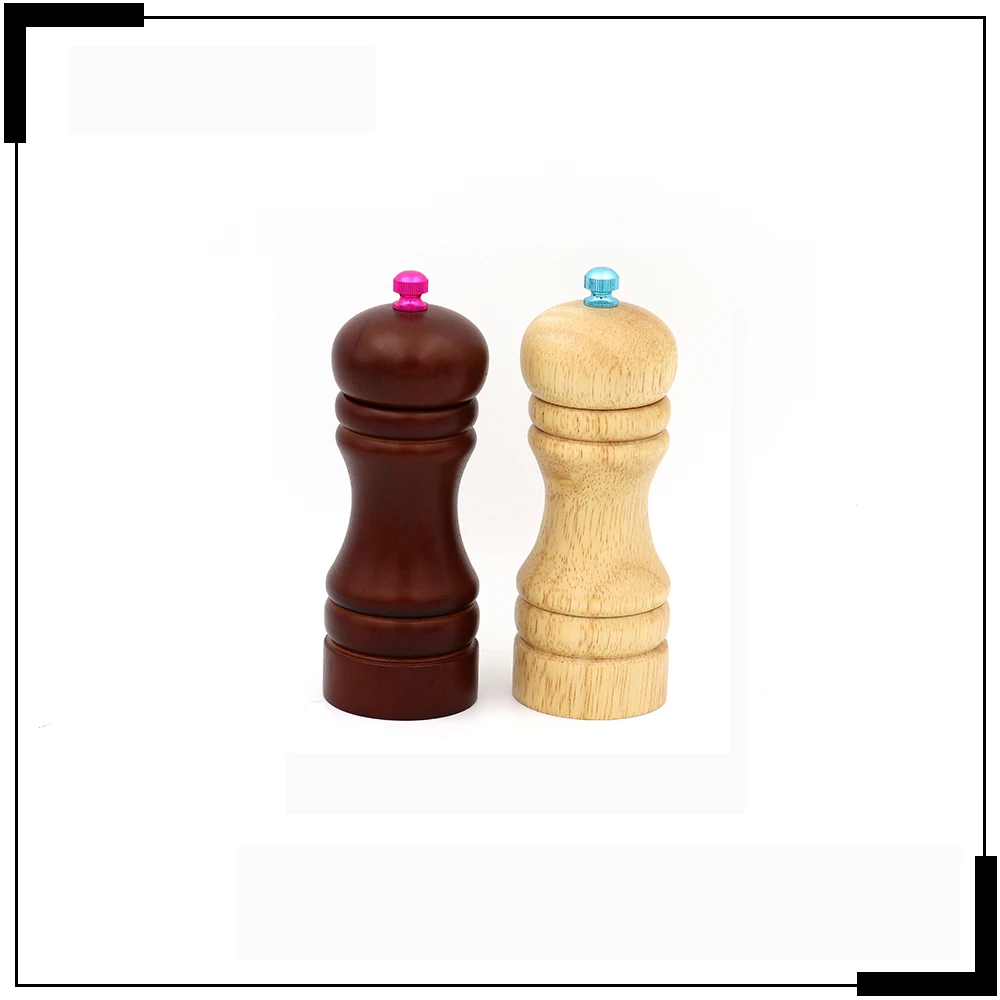 4 Sizes Olive Wood Manual Salt & Pepper Mills Buy Olive Wood Salt