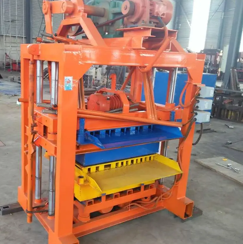 Henry Block Machinery Qt4-40 Concrete Hollow Block Making Machine In ...