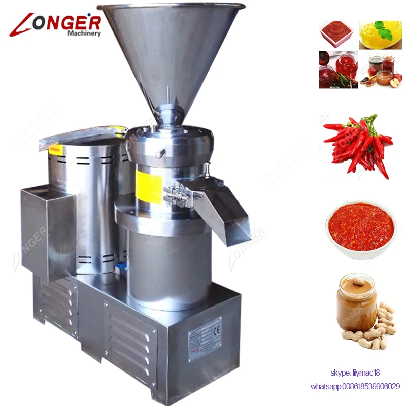 Commercial Jam Making Equipment Small Colloid Mill Industrial Apple