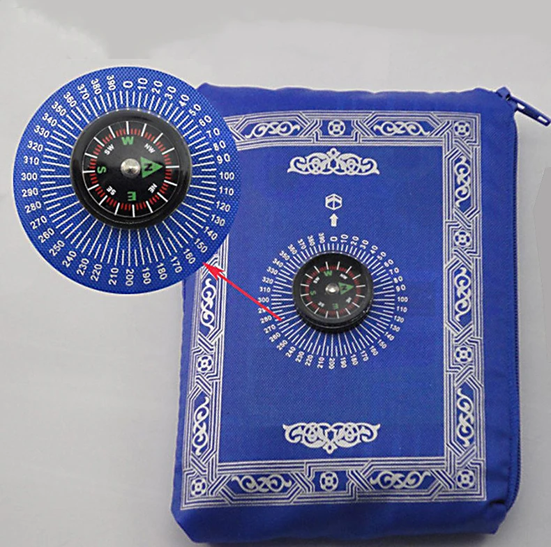 Wholesale Islamic Prayer Rugs,Muslim Travel Prayer Mat /rug+qibla