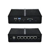 6 Gigabit Lan Fanless Firewall Router Mini PC Computer