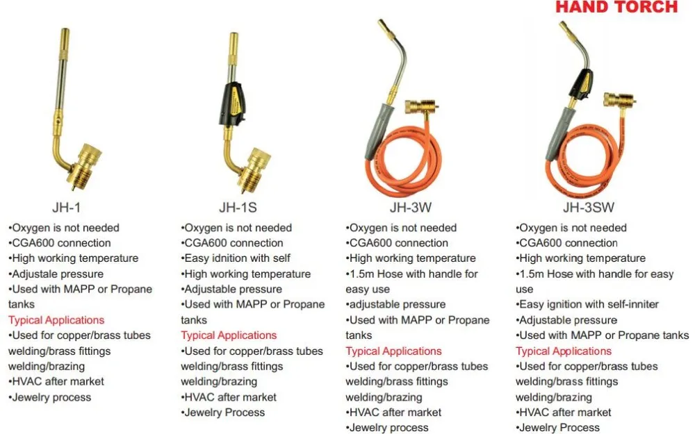 Refrigeration Hand Brazing Welding Torch Mapp Gas Buy Welding Torch