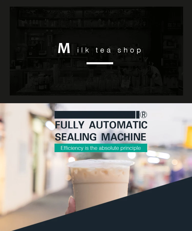 Fully automatic cup sealing machine/desktop sealing machine/plastic cup sealing machine for making tea at low price and high qua