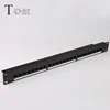 PN-5 cat6 24 port full loaded 1U 19in RJ45 Inline Coupler keystone patch panel