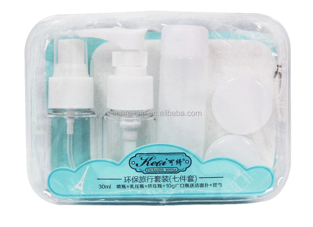 Travel Accessories Bottle Set Travel Kit For Airline Buy Travel