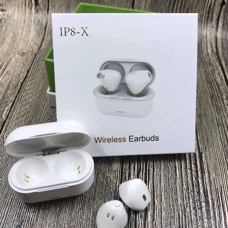 Small Size IP8-X Wireless TWS Ephones Stereo Earbuds Mini Portable Pocket Ear Buds With Charge Box - ANKUX.COM