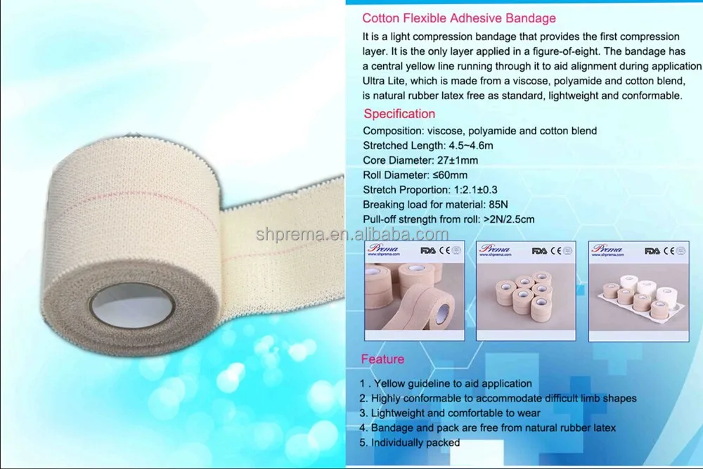 Heavy Compression Zinc Oxide Adhesive Sports Strapping Tape Buy Zinc