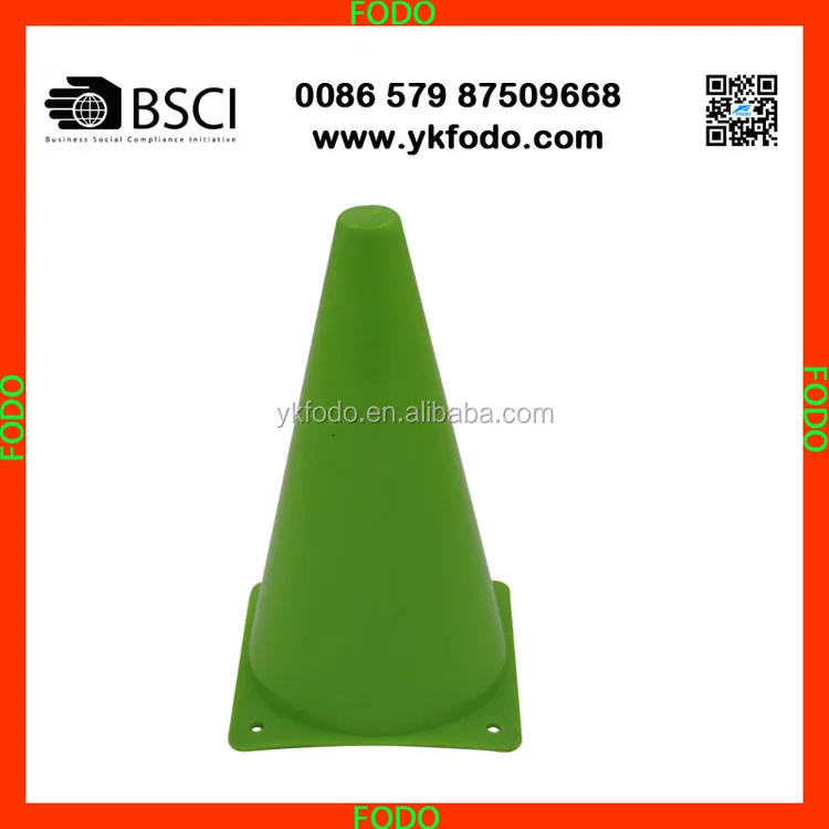 China Small Plastic Cone Sport Training Disk Cone 9inch Soccer Cones