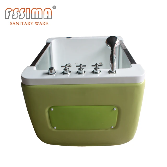 流行婴儿水疗浴缸独立式浴缸多功能婴儿按摩浴缸