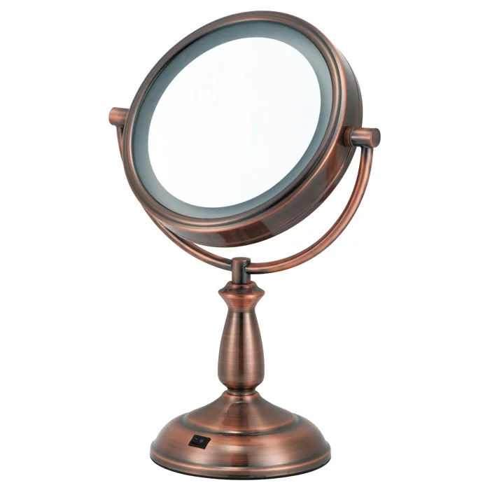 Intertek lighted store makeup mirror