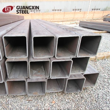 Black Iron Rectangular Tube Steel Pipe - Buy Steel Tube,Rectangular ...