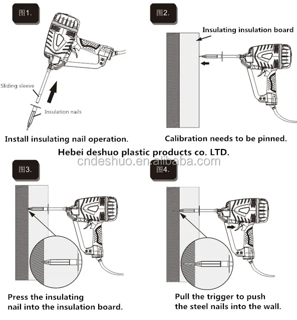 100mm Length Insulation Nail For Eps Board Insulation Fasteningeps