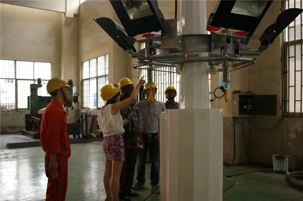 30FT Hot Dip Galvanized Steel Power Pole for Philippines Electric Power Transmission with IP65 Protection 5