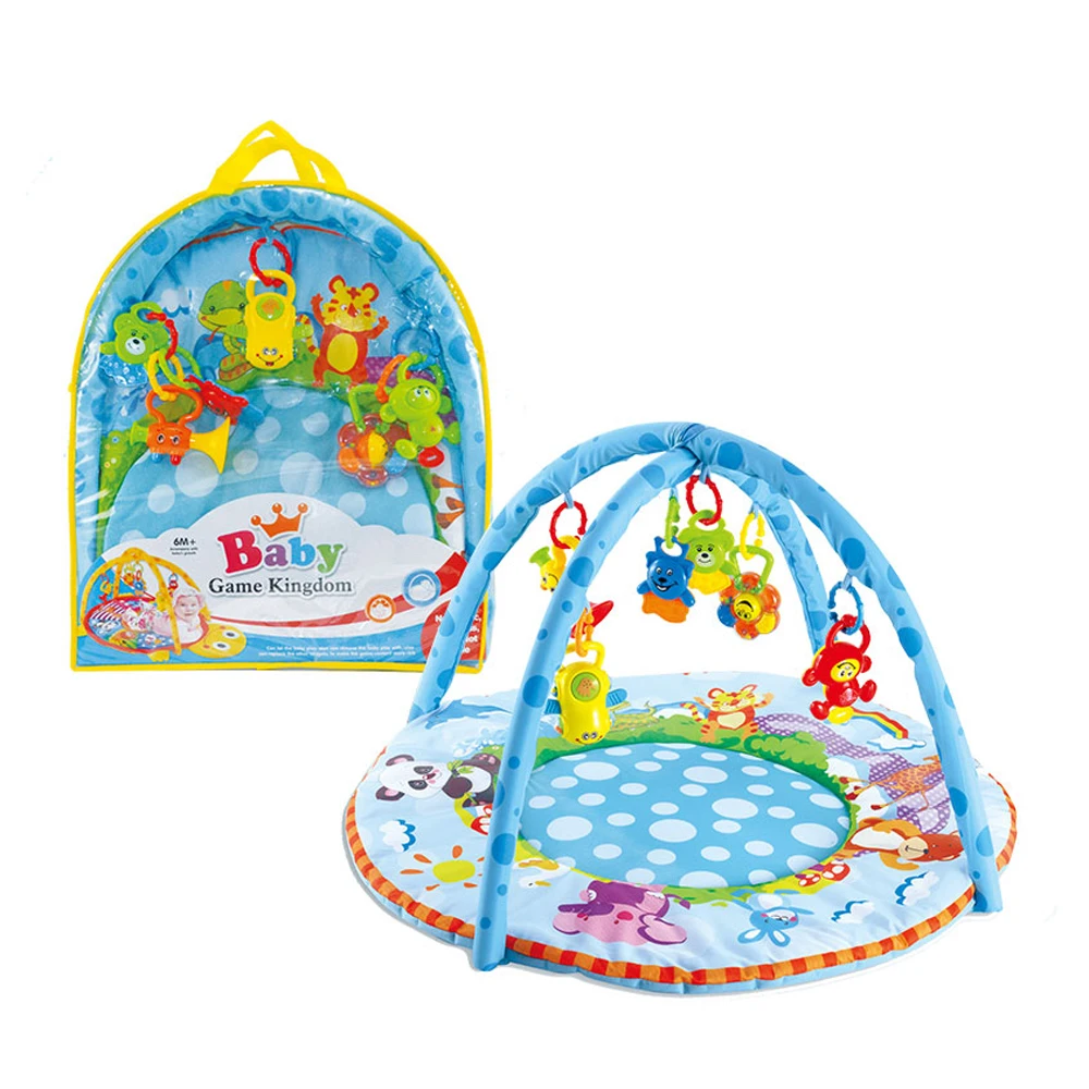 baby play mat with hanging toys