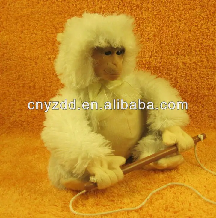 white gorilla plush