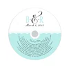 Custom printing self adhesive cd dvd label sticker