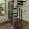 Noble Unique Spiral Stairs with Glass tread / Custom made stair price