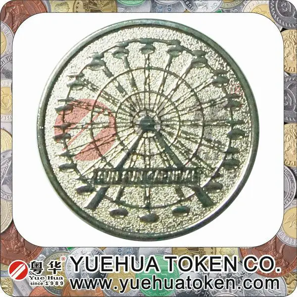 1 Inch Silver Color Brass Token.jpg