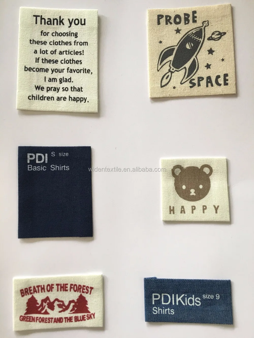 Factory wholesale high quality customized cheap woven labels for clothing