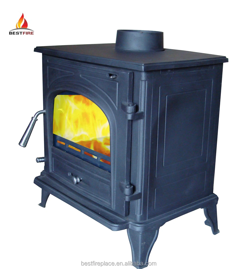 Freestanding Cheap Smokeless Wood Burning Stove Cast Iron Heating Stove