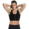 Wholesale 3 Rows Of Hooks Wide Straps Double Layered Crossed Mesh Slimming Men Body Shape