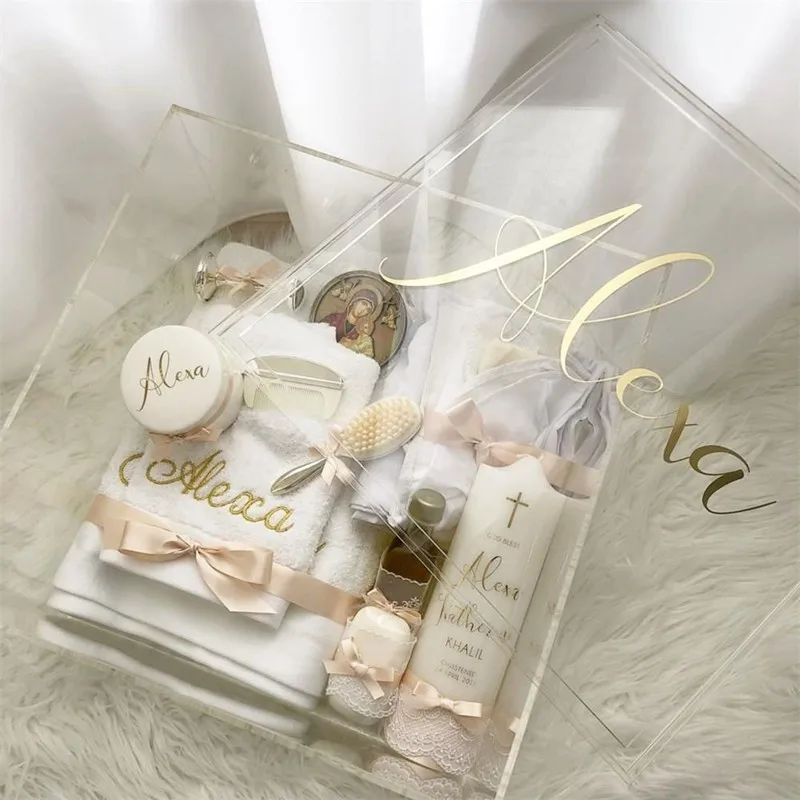 Memory Box Perspex Wholesale Custom clear square Perspex Baby Keepsake Memory Box Acrylic ...