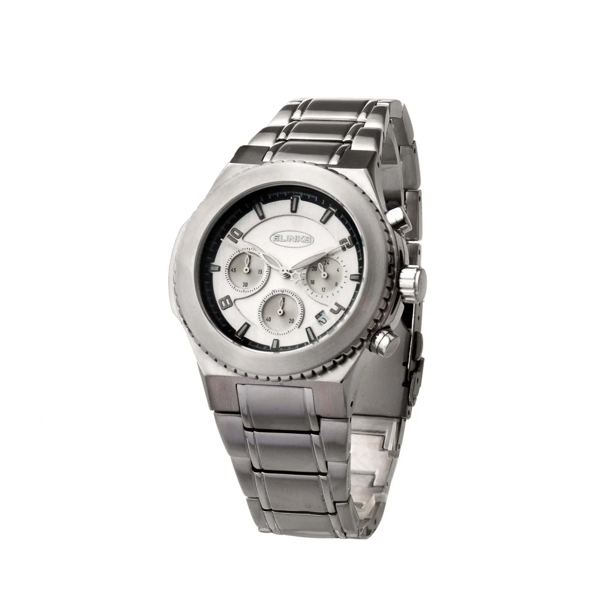 Germanium Quartz Watch Stainless Steel Back Health Care