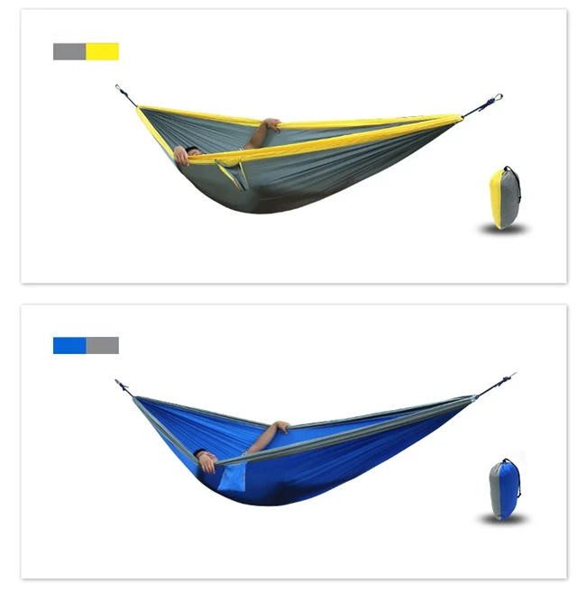 Two 2 Person Outdoor Parachute Double Tent Lightweight Travel Bed Mosquito Net Camping Hammock.jpg