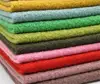 knitting wool polyester fabric boucle effect