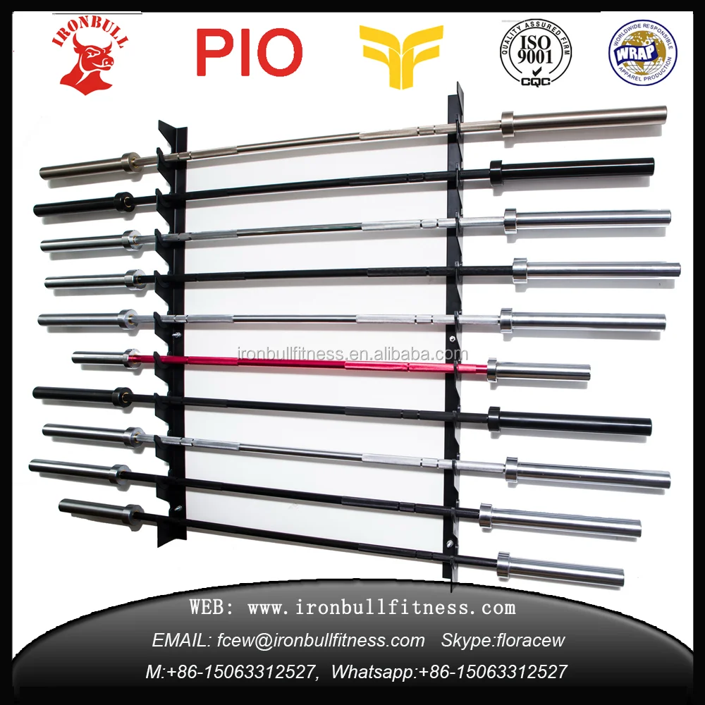 Man Hard Chrome Crossfit Weightlifting barbell bar of -5