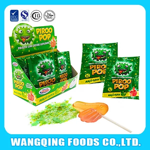 Sweety Foot Shaped Fruits Flavour Pop Rocks Candy With Lollipop Buy