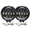LOYO Lighting 5500lm 7inch 105W 12v 24v led tractor work light for jeep wrangler