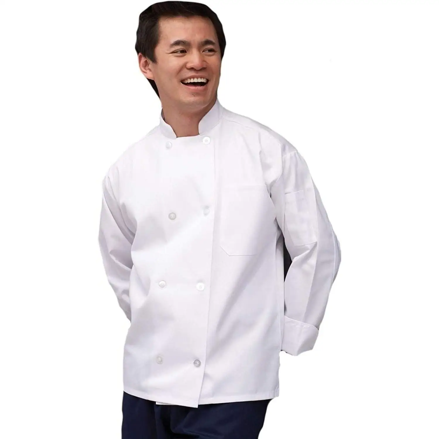 Uncommon Threads The Uncommon Chef Coat in White