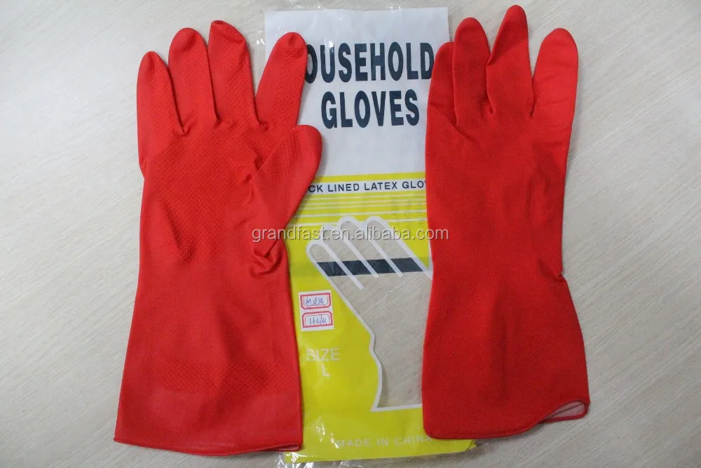 synthetic rubber gloves