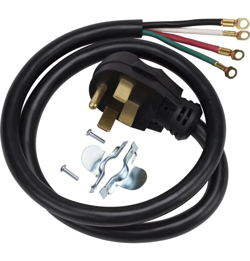 4 Feet 40 Amp Srdt 4 Wire Range Power Cord Buy Range Power Cord,4