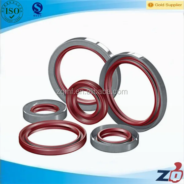 1.62x2.5x0.31 Inch Nitrile Rubber Rotary Shaft Oil Seal with Spring R23 TC 