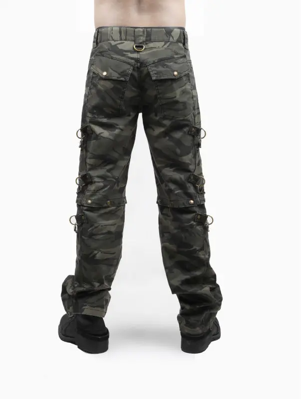 K-190 Summer New Style Punkrave Pocket Camo Cargo Tactical Pants ...